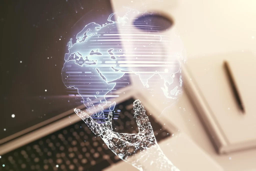 Tradução automática com IA