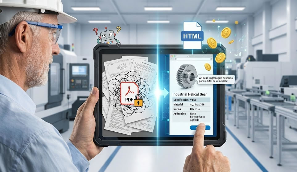 Otimização de Catálogos Técnicos - B2B - Industria